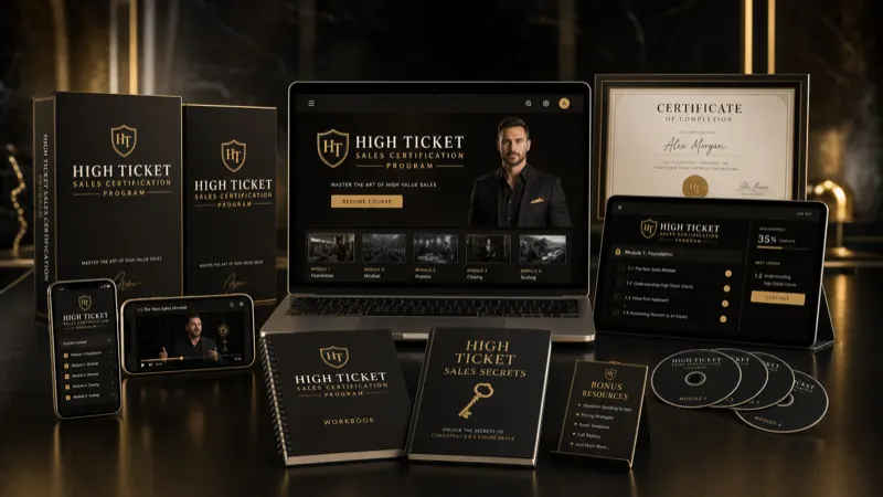 The High Ticket Closers — Full Program Stack